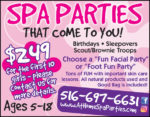 At Home Spa Parties